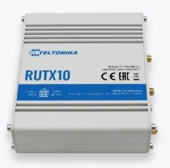 Image of Teltonika RUTX10 WLAN-Router Gigabit Ethernet Dual-Band (2,4 GHz/5 GHz) 4G Weiß