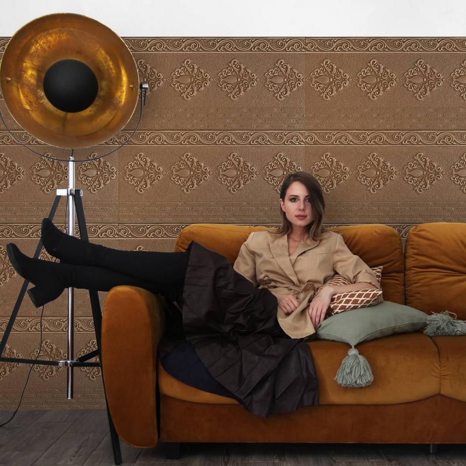 B2X Set di 10 pezzi decorativi in ​​plastica barocca  