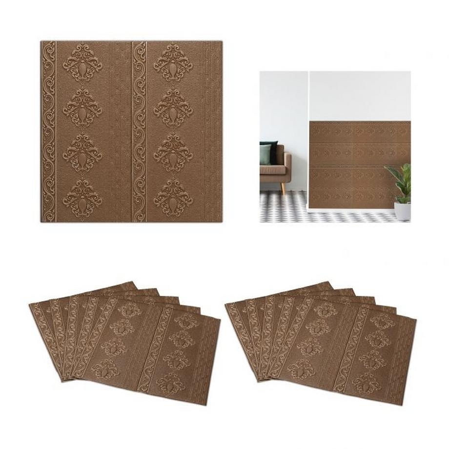 B2X Set di 10 pezzi decorativi in ​​plastica barocca  