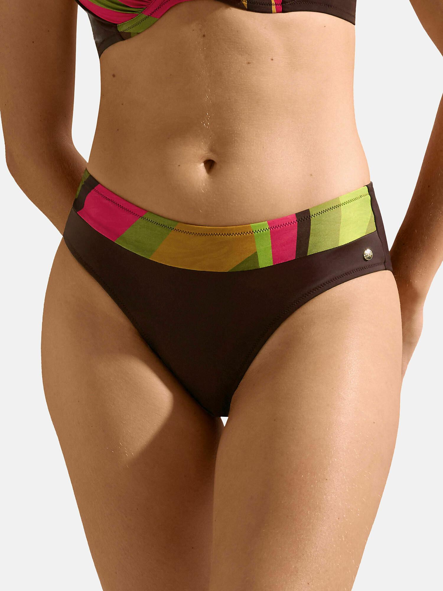 Image of Bikinistrümpfe Badehose Mit Hoher Taille Viviero Unisex Braun 46