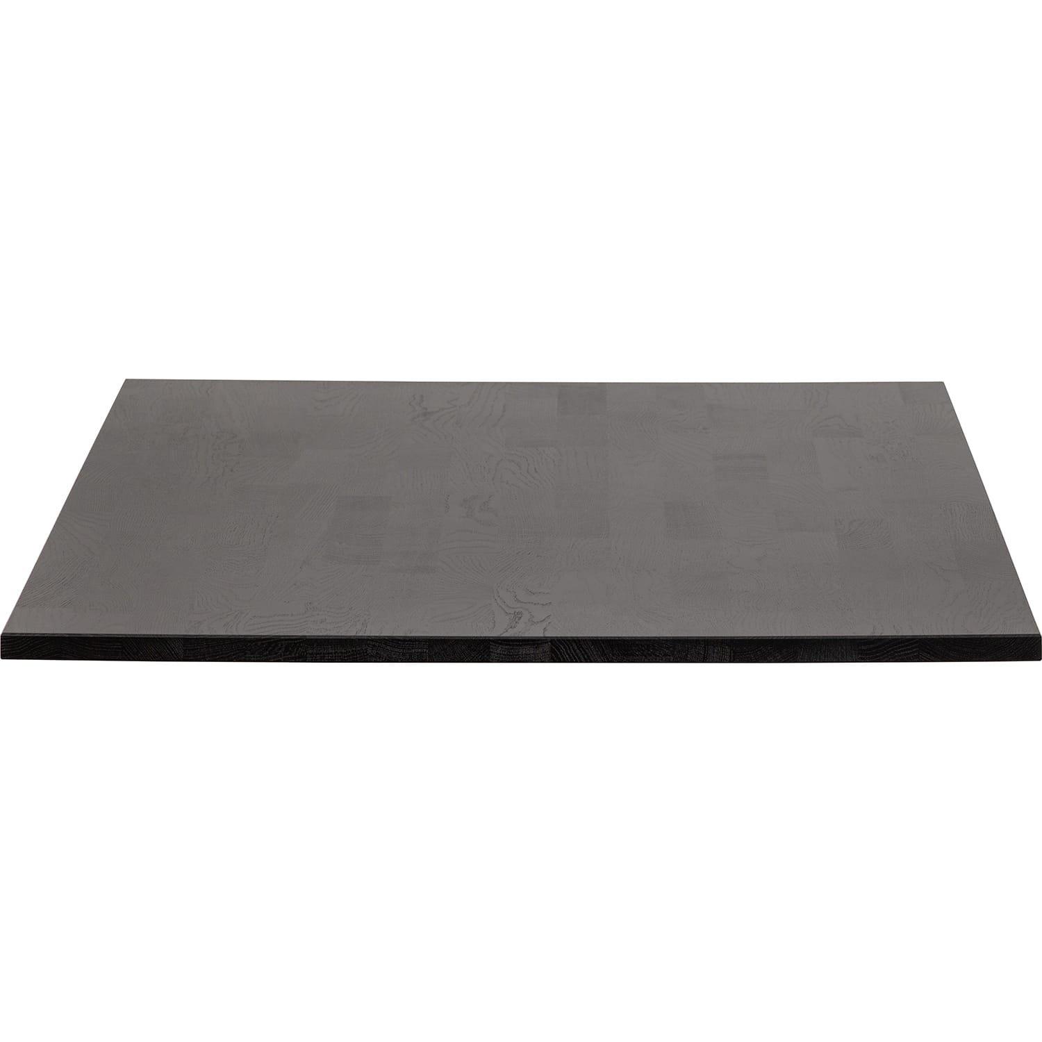 mutoni Plateau de table Tablo Chêne Blacknight 160x90  