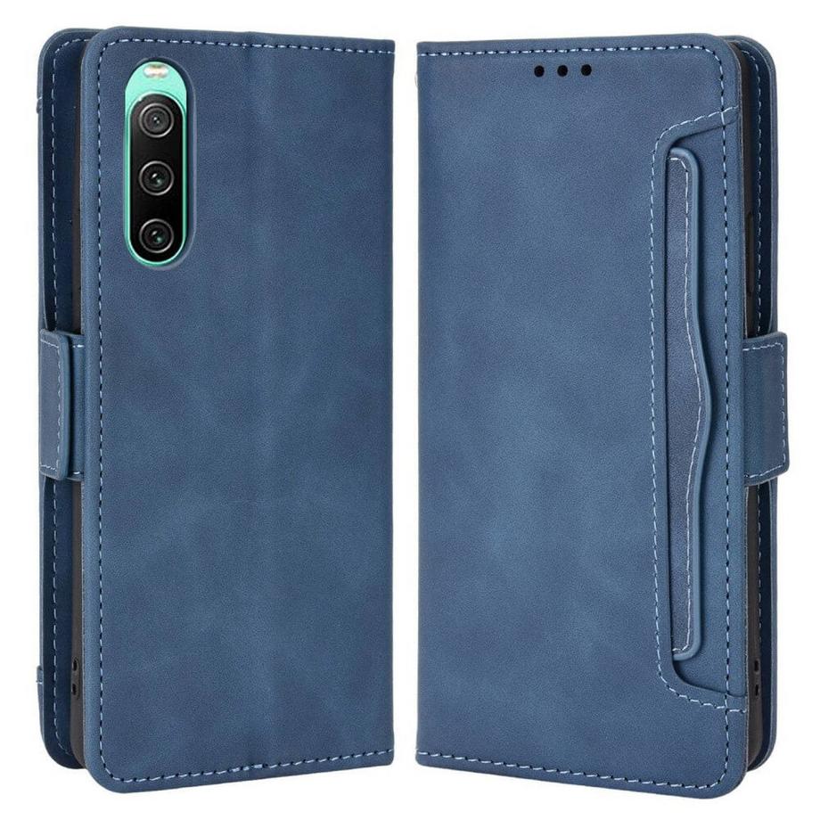 Cover-Discount  Sony Xperia 10 Iv - Custodia Con Slot Per Carte Di Credito 