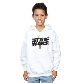 STAR WARS  Sweat à capuche KIDDIE 