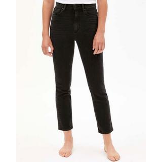 ARMEDANGELS  Lejaa Breezy Black - High Waist Jeans Damen 