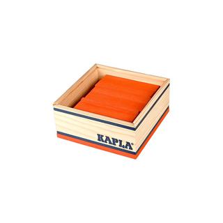 KAPLA  Coffret de 40 planchettes Kapla couleur orange 