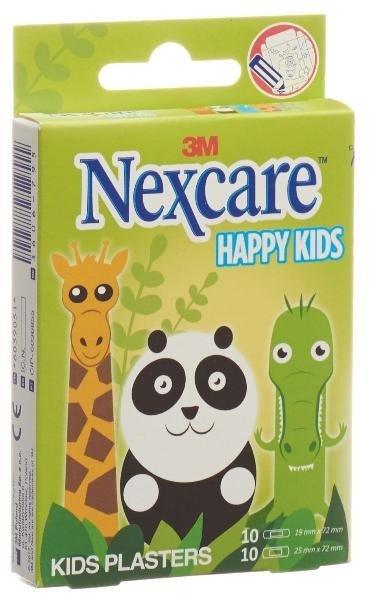 Image of 3M Nexcare Kinderpflast Happy Kids Animals 20 Stk - 20Stück
