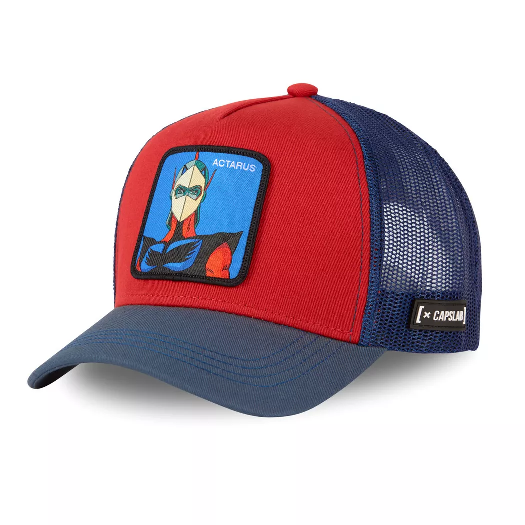 Capslab - Mütze Trucker Goldorak Actarus, für Herren, Rot Bunt, One Size