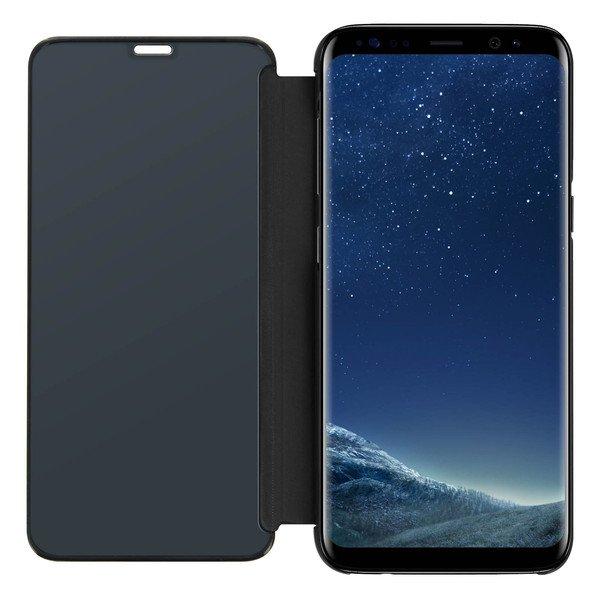 Avizar  Custodia a specchio Nera Galaxy S8 Plus 