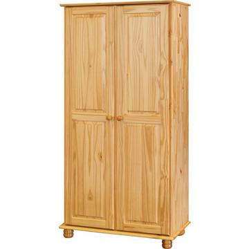 Armoire en pin massif naturel 82x52x170