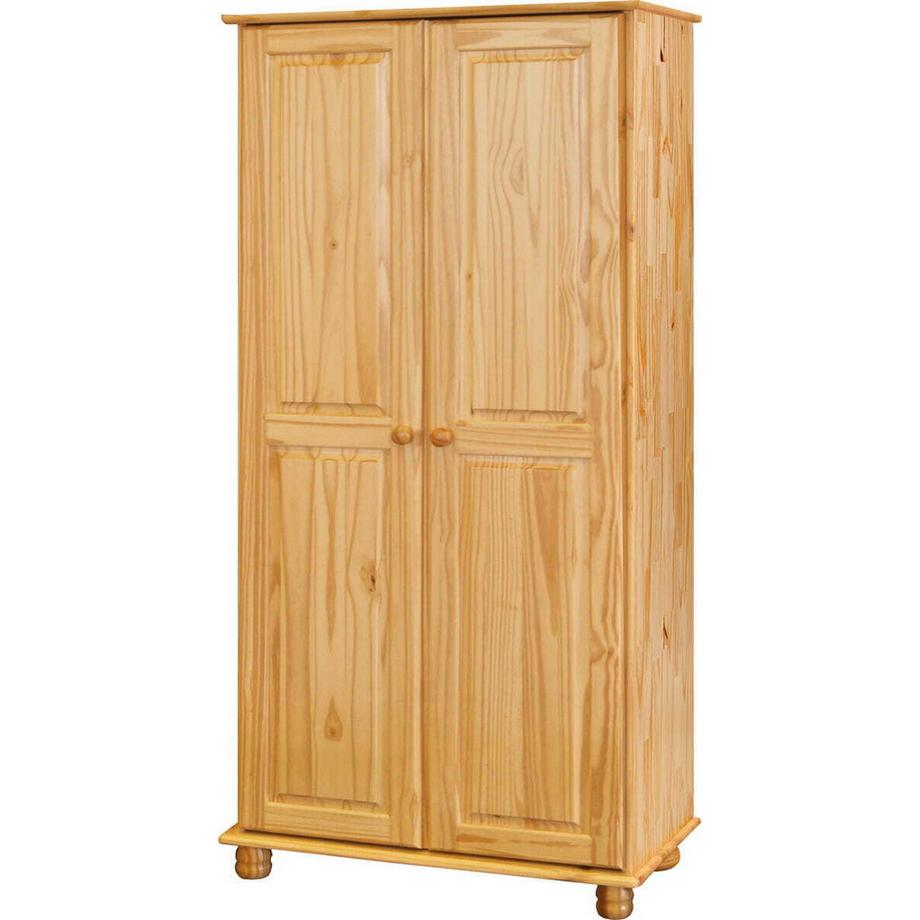 Kleiderschrank Mavero Kiefer natur 82x170