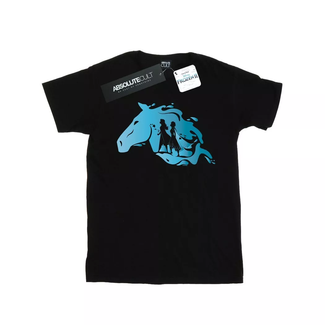 Disney - Frozen 2 TShirt, für Damen, Schwarz, Größe XL