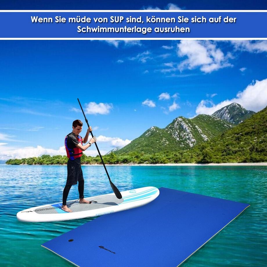 Northix  Tappetino galleggiante per l'acqua, cuscino ergonomico 