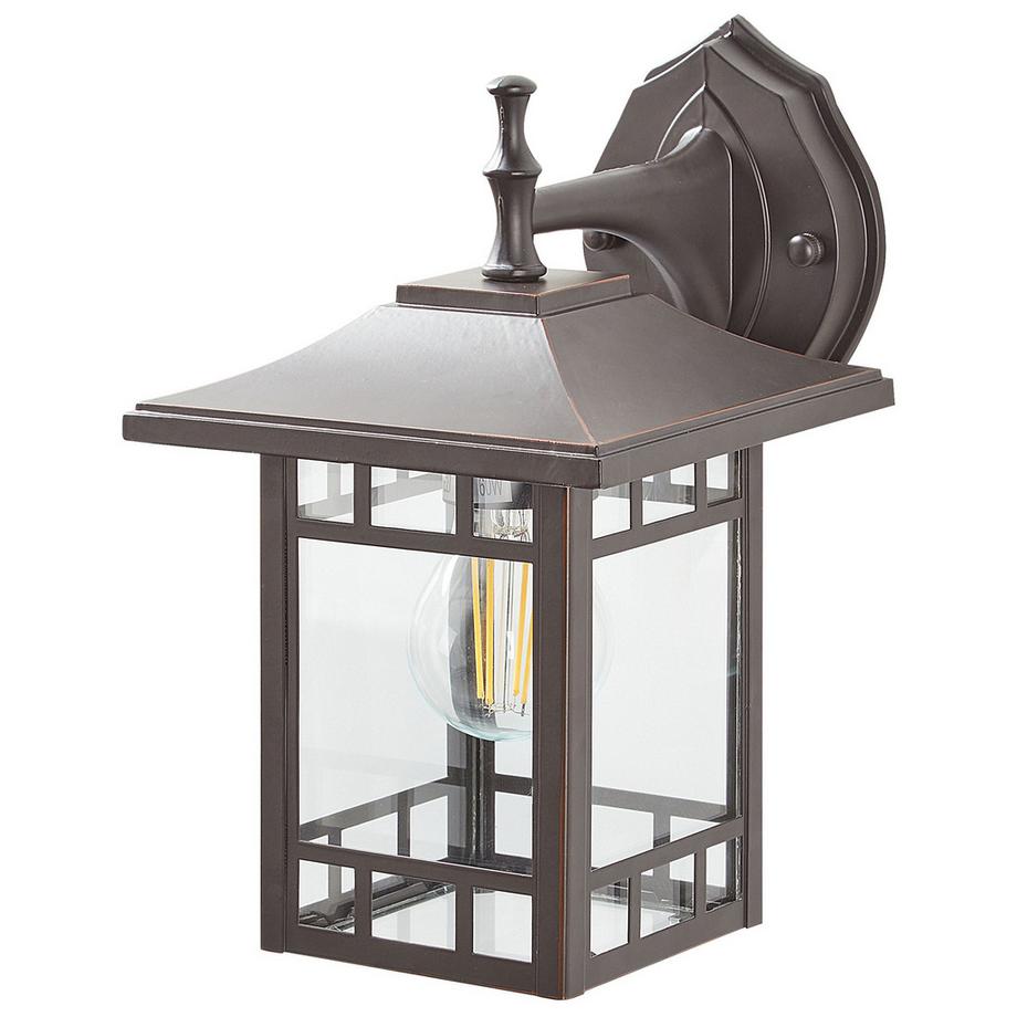 Beliani Lampe murale pour l'extérieur en Métal Rétro HERIOT  