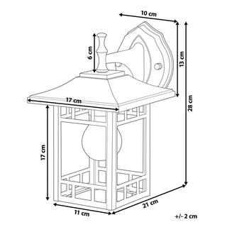 Beliani Applique a per esterni en Ferro Retrò HERIOT  