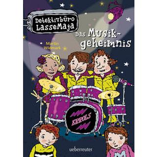 Detektivbüro LasseMaja - Das Musikgeheimnis (Detektivbüro LasseMaja, Bd. 34) Widmark, Martin; Willis, Helena (Illustrationen); Dörries, Maike (Übersetzung) Couverture rigide 