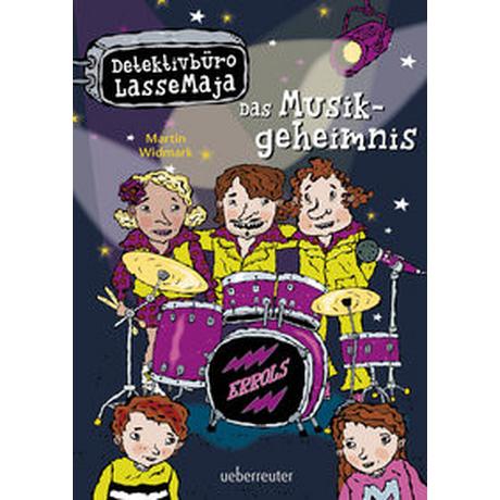 Detektivbüro LasseMaja - Das Musikgeheimnis (Detektivbüro LasseMaja, Bd. 34) Widmark, Martin; Willis, Helena (Illustrationen); Dörries, Maike (Übersetzung) Couverture rigide 