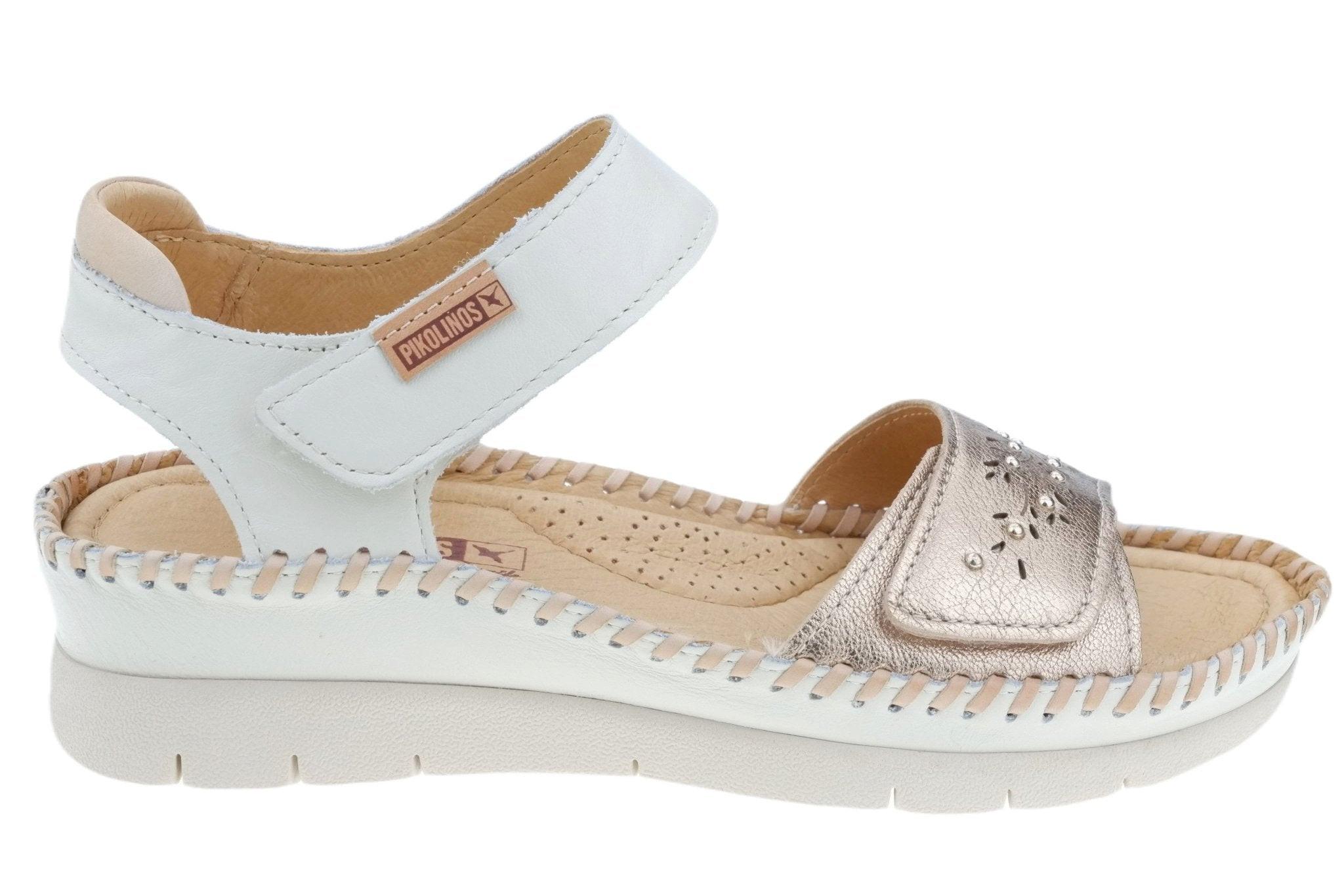 Image of Altea - Leder Sandale Damen Gold 41