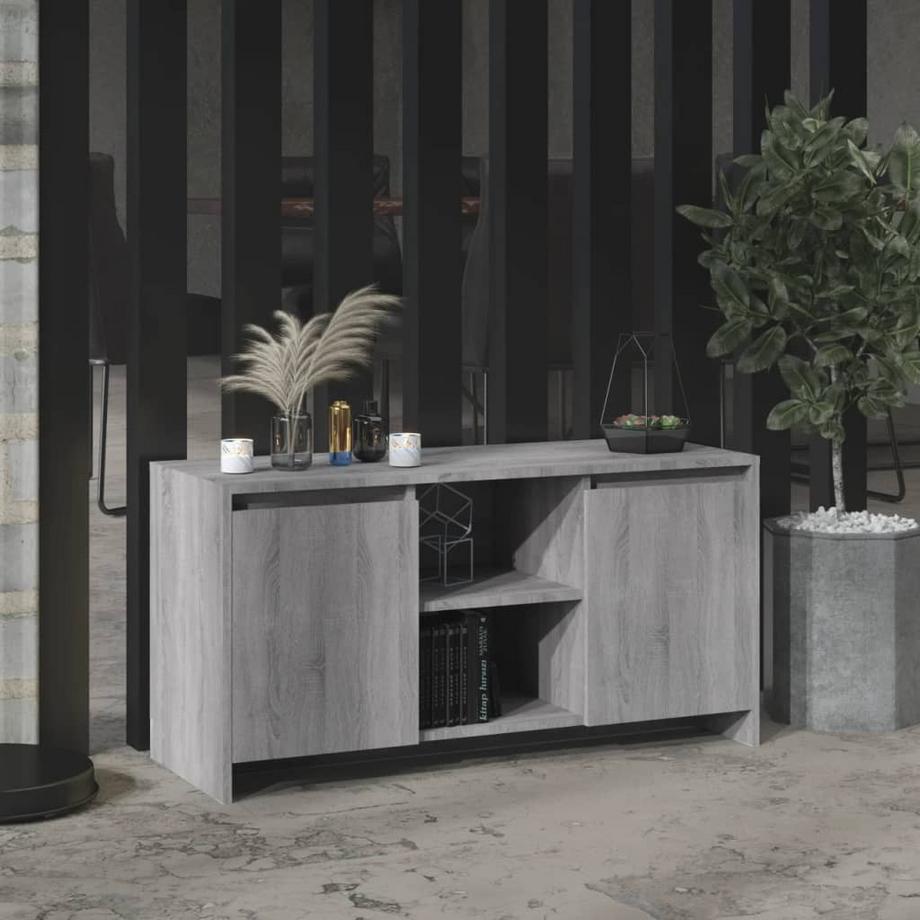 VidaXL Meuble tv bois d'ingénierie  