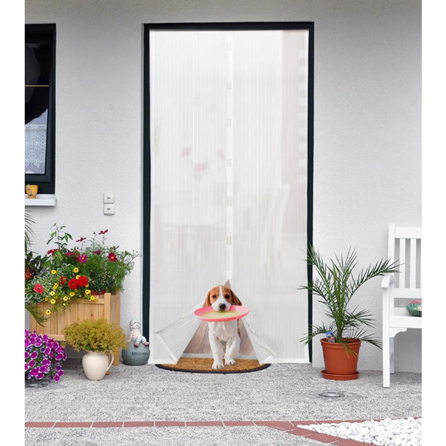 BEST DIRECT SCREENTASTIC - Zanzariera per porte con chiusura magnetica  
