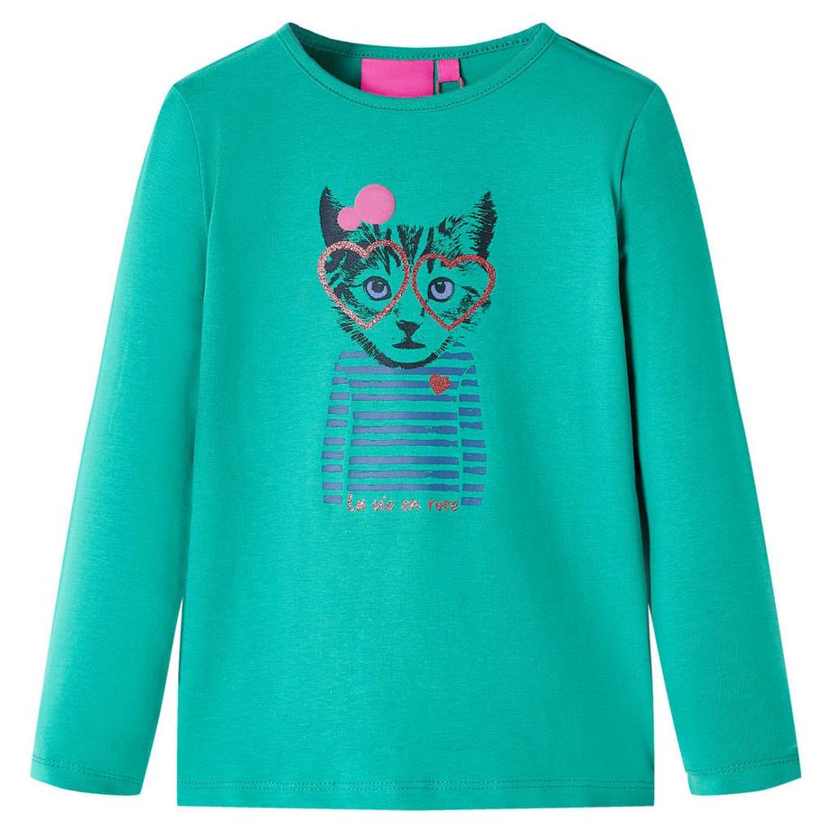 Kinder langarmshirt baumwolle