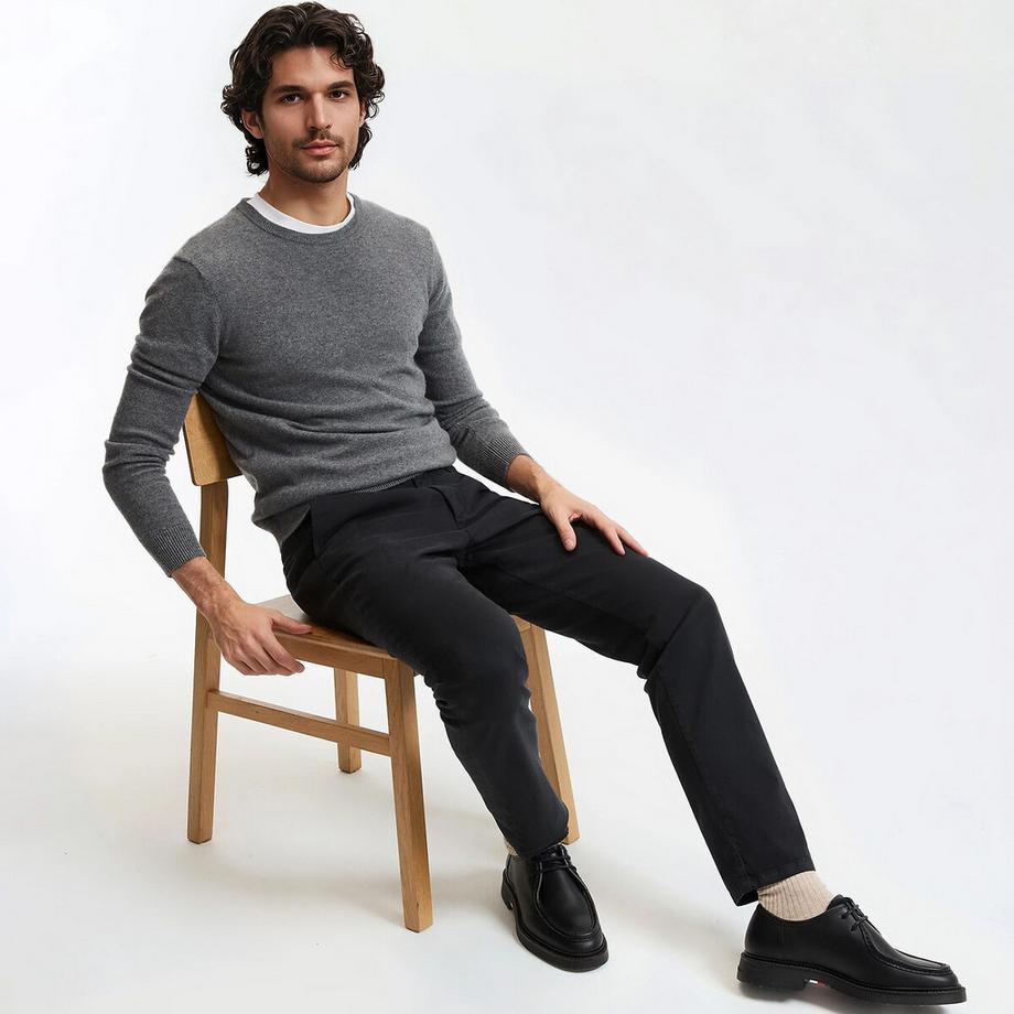 La Redoute Collections Pantalon chino Signature Tapered Fit  