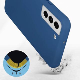 Avizar  Cover Silicone Samsung Galaxy S22 Blu 