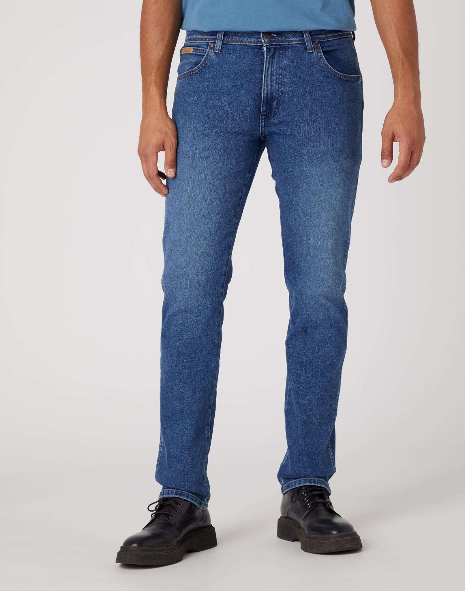 Image of Jeans Texas Slim Unisex Blau L34/W31