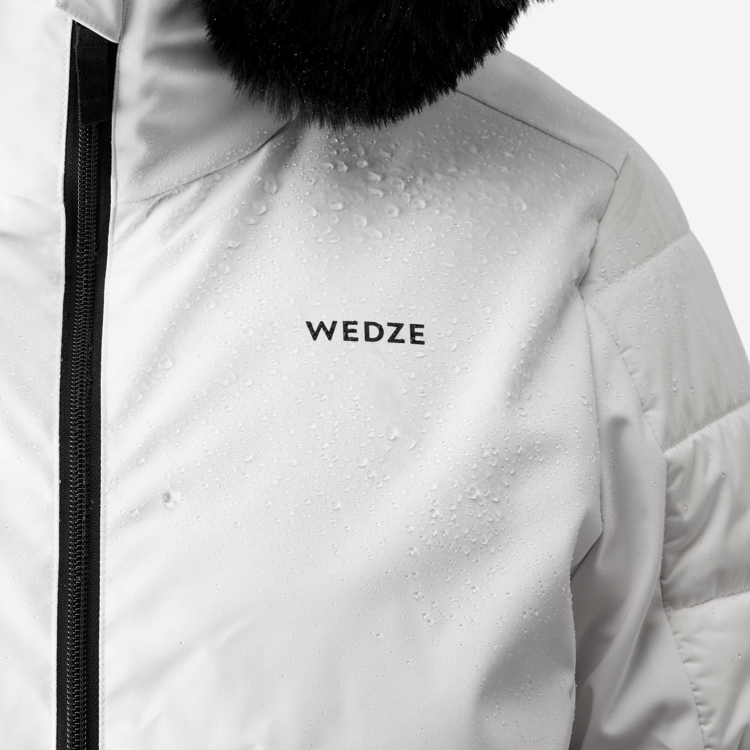 WEDZE  Veste de ski chaude mi-longue 100 