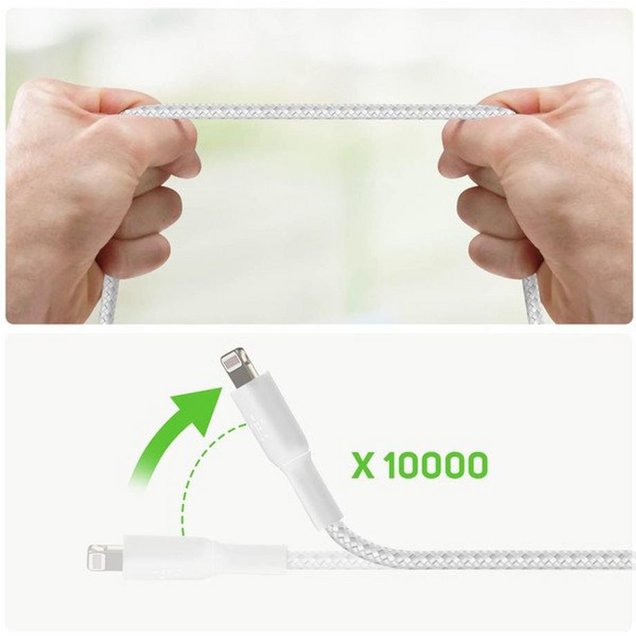 belkin  USB-C / Lightning Nylonkabel Belkin 2m 