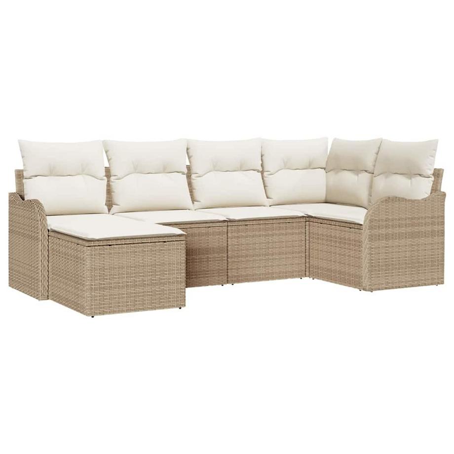 Divano modulare da esterno Polyrattan