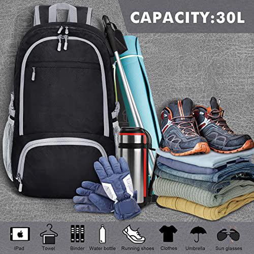 Only-bags.store Sac à Dos Pliable Léger Petit Sac à Dos de Randonnée Étanche  