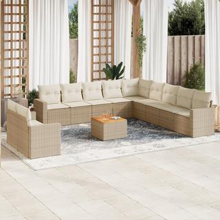 VidaXL Garten sofagarnitur poly-rattan  