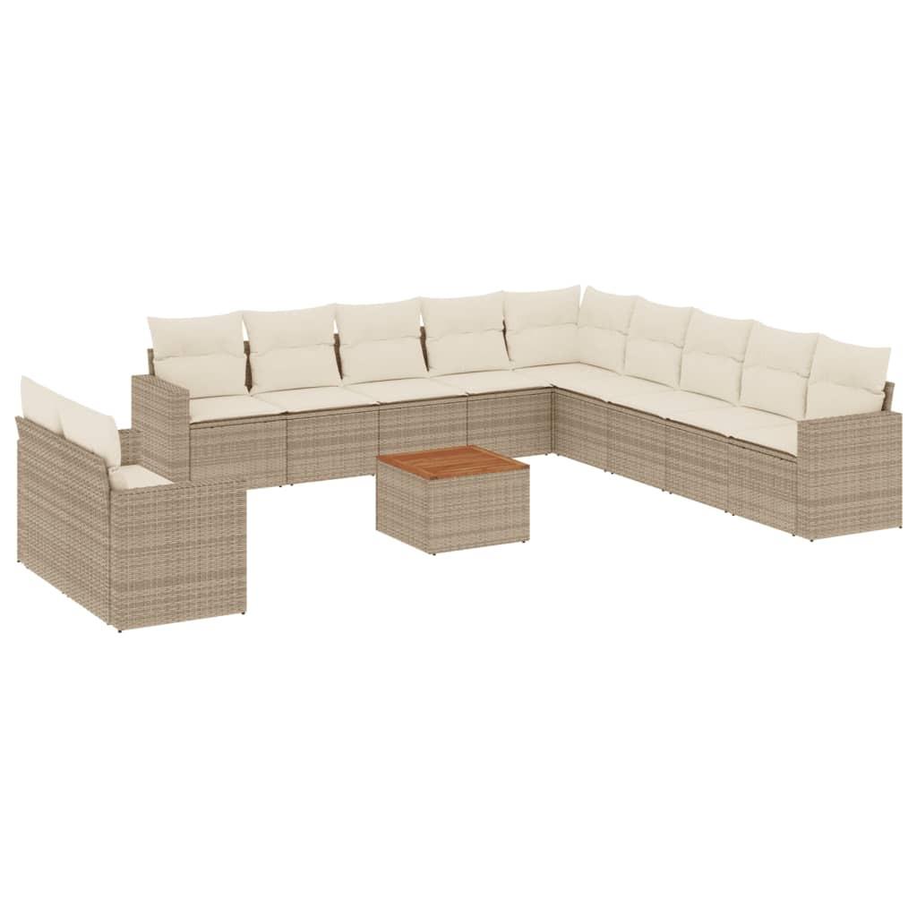 VidaXL Garten sofagarnitur poly-rattan  