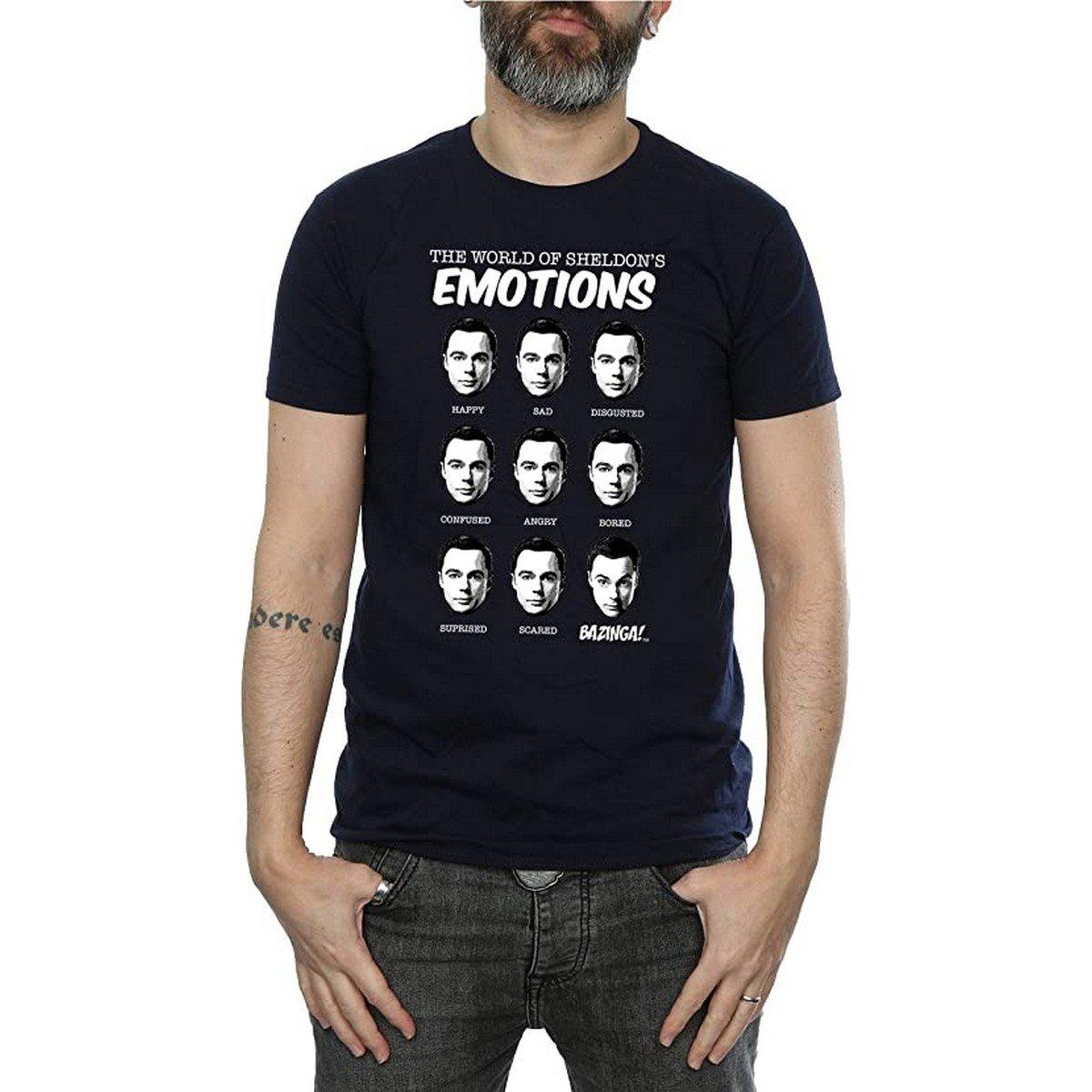 Image of Emotions Tshirt Herren Marine S