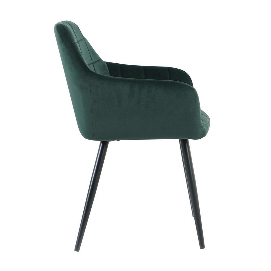 mutoni Chaise Sonar vert (lot de 2)  