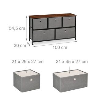 B2X Commode 5 tiroirs  