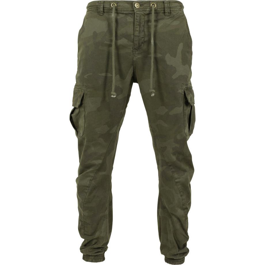 URBAN CLASSICS Basic Camo Cargo Jogging Pantaloni  