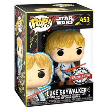 Figurine POP Star Wars Retro Series Luke Skywalker Exclusif