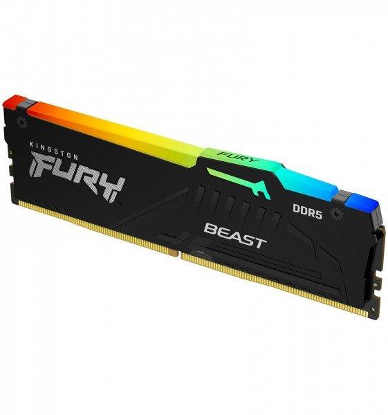 Kingston  FURY Beast RGB (1 x 8GB, DDR5-5200, DIMM 288 pin) 