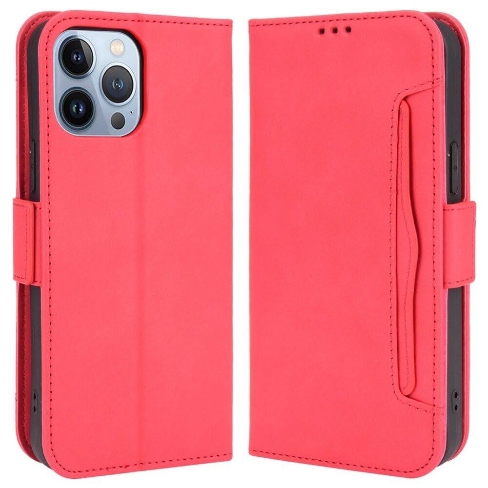 Cover-Discount  iPhone 14 Pro Max - Etui Mit Vielen Kartenfächer 