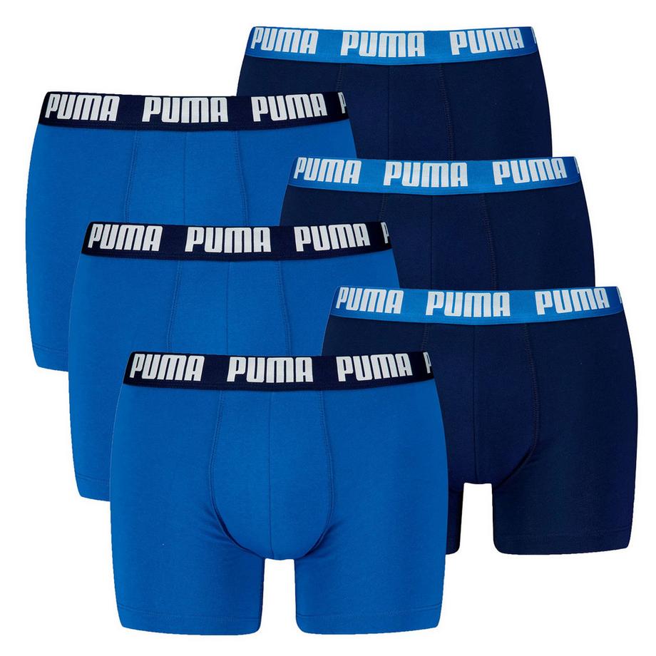 PUMA Boxershorts 6er Pack Figurbetont  