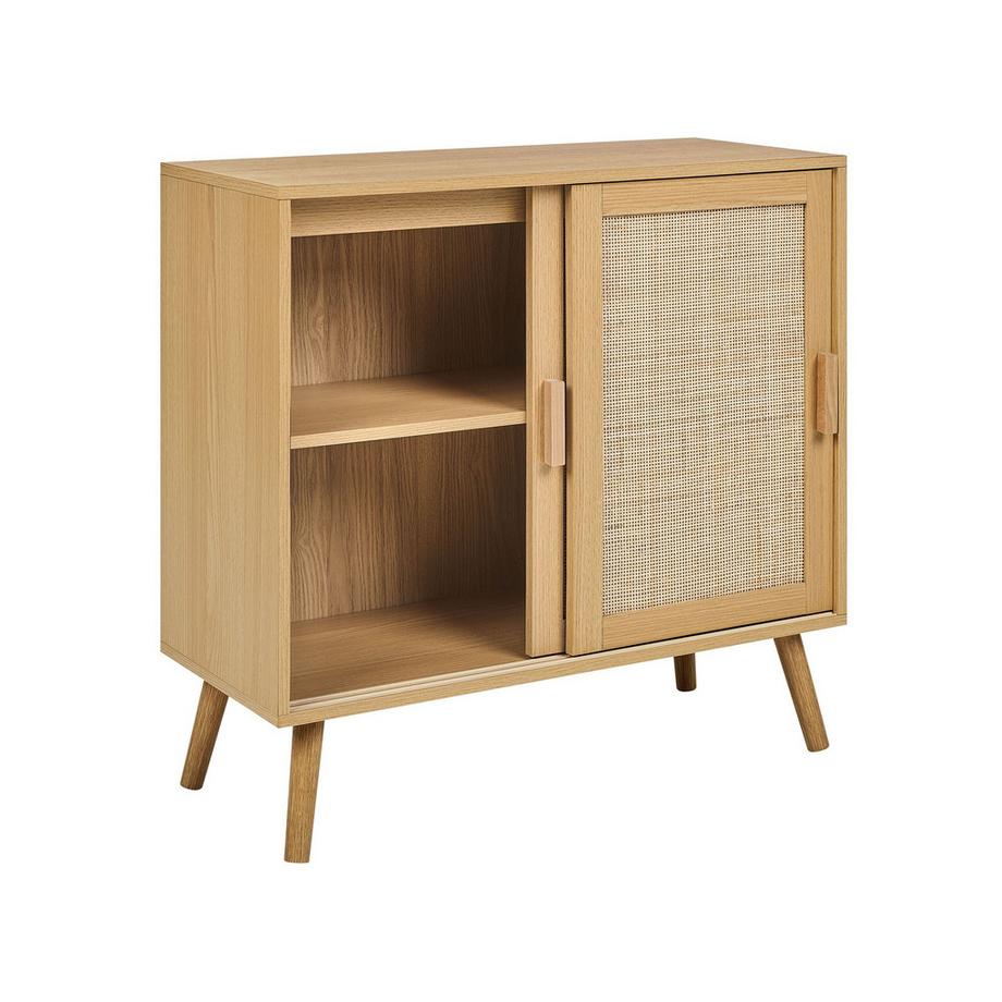 Beliani Schrank aus Faserplatte Boho HODGEN  
