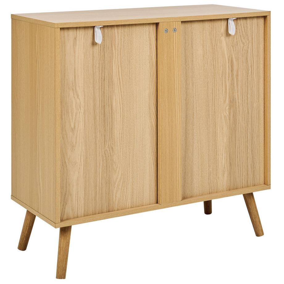 Beliani Schrank aus Faserplatte Boho HODGEN  