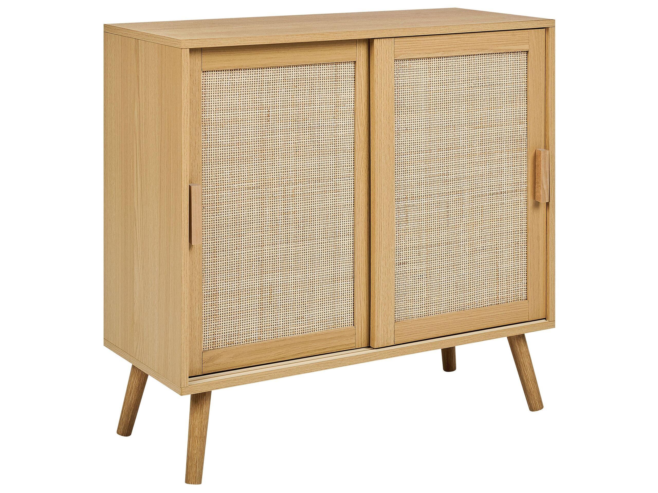 Beliani Commode en Panneau de particules de bois Scandinave HODGEN  