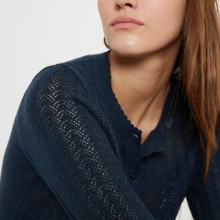 La Redoute Collections  Cardigan en maille pointelle 