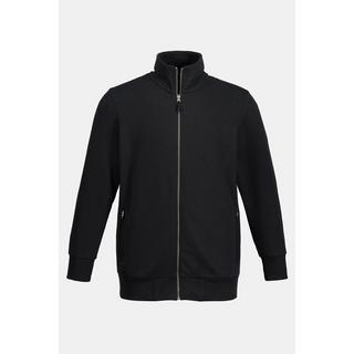 JP1880  Sweatjacke, Stehkragen 