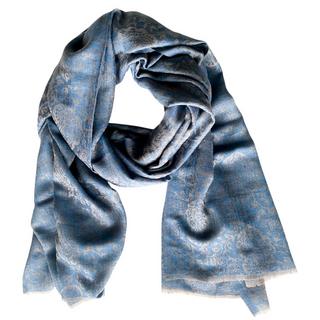 LUCKY & LOVE Safiya Cachemire Soie Laine Écharpe  