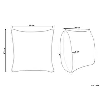 Beliani Dekokissen aus Baumwolle Modern EPISCIA  