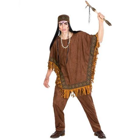 Tectake  Costume pour homme indien Étalon Sauvage 