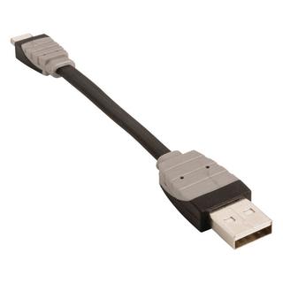 Nedis  Câble de synchronisation et de charge Apple Lightning - USB A mâle 0,10 m Noir 